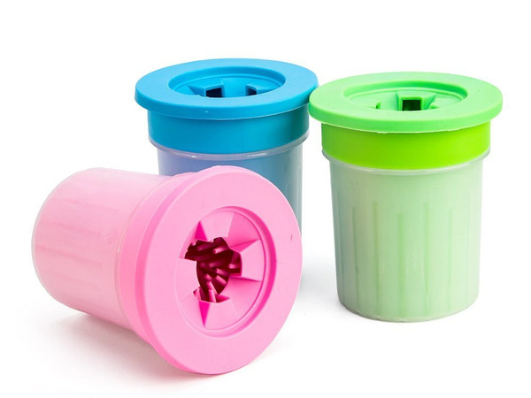 Silicon câine laba cupa de curățare mici