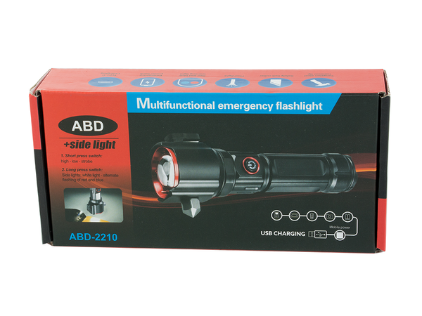 Militar life torch bailong slammer knife zoom 2in1