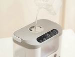 Desk fan with water humidifier usb rgb led 3 speed levels