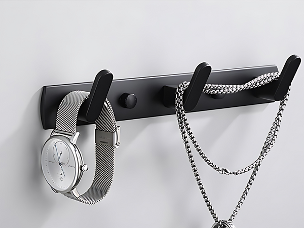 Bathroom hanger for clothes, towels, kitchen loft wall hanger 24.5cm