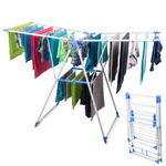 Veļas žāvētājs veļas drēbēm 2 līmeņu liels