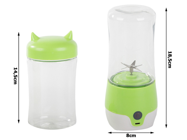 Mixér na smoothie přenosný usb bezdrátový šálek koktejlová nádoba