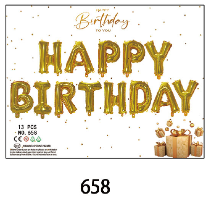 BALLON HB 658 GOLD (600)
