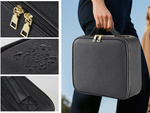 Cosmetic case cosmetic case travel organiser casket led mirror