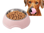 Coupe pour chiens en metal avec insertion enlevable 350ml