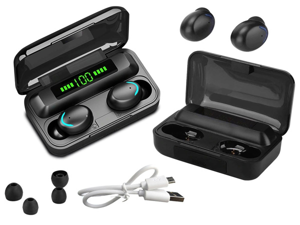 Casque sans fil bluetooth f9 tws powerbank