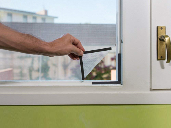 Magnetiskais logu moskītis moskītu tīkls 150 x 180 cm