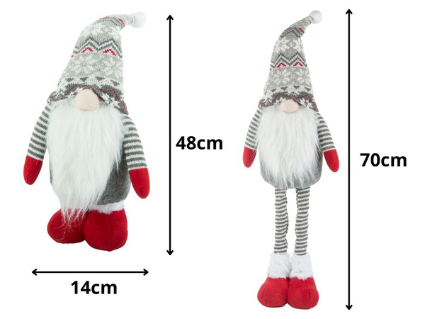 TÉLESCOPE DE FANTÔME DE NOËL PIEDS RÉGUISÉS 50 - 70cm