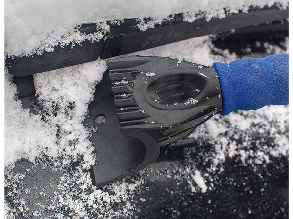 Rascador de parabrisas rascador de hielo de plástico para la nieve helada
