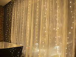 GUIRLANDE LUMINEUSE RIDEAU LUMINEUX 300 LED INTÉRIEUR CHAUD USB