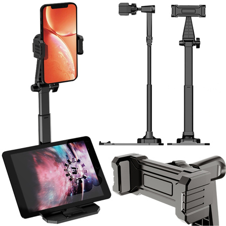 Soporte para teléfono soporte para tableta giratorio ajustable para películas