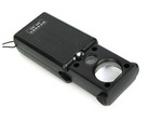 Lupa de bolsillo jubil. Led uv extendido 30x 60x