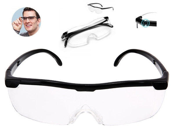 Lupa okulary powiększające big vision 160% zoom