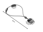 Electrostimulateur masseur de nuque petit chauffant 9 niveaux de puissance