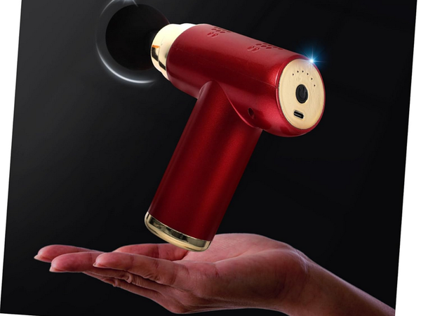 Mini pistola de masaje muscular corporal potente pistola de masaje portátil