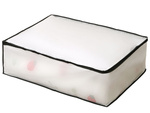 Organisateur de literie poubelle de vêtements housse de couverture housse à fermeture éclair xl
