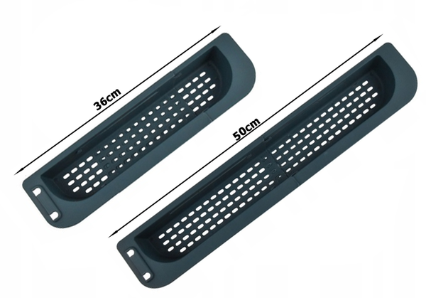 Porte-ustensiles de cuisine organisateur d'évier étagère égouttoir pliable