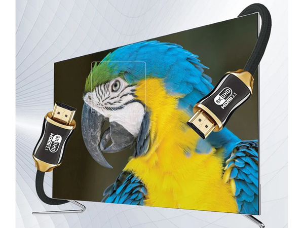 Hdmi 2.1 video kabel ultra visoke hitrosti 8k 60hz 4k 120hz hq gold 2m