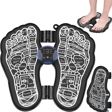 Tapis de massage des pieds ems électrostimulateur stimulateur musculaire pour la stimulation circulatoire