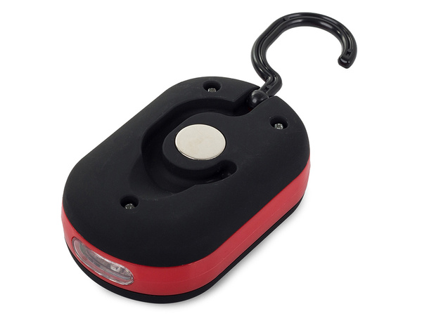 Baterka dielňa lampa magnet + záves 27 viedol