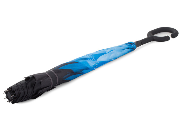 Umbrella inverted folding umbrella inverted strong wires solid standing