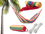 Garden hammock double xxl tourist striped cover 200 x 150 large