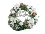Guirnalda decorativa navideña decoración de pared decoración de puertas adornos navideños