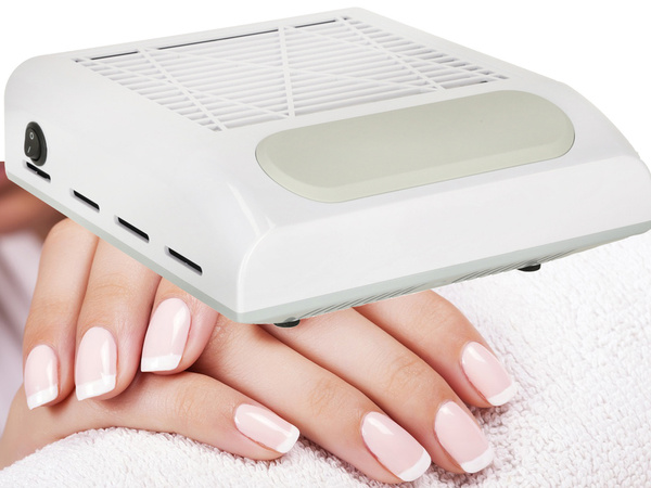 Beutellose manikürekassette nagelstaubsauger 80w mit filter
