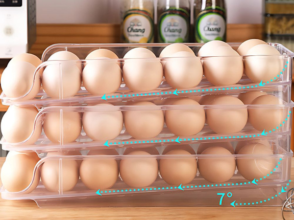Eierbox kühlschrank feeder für 14 stück eier universal