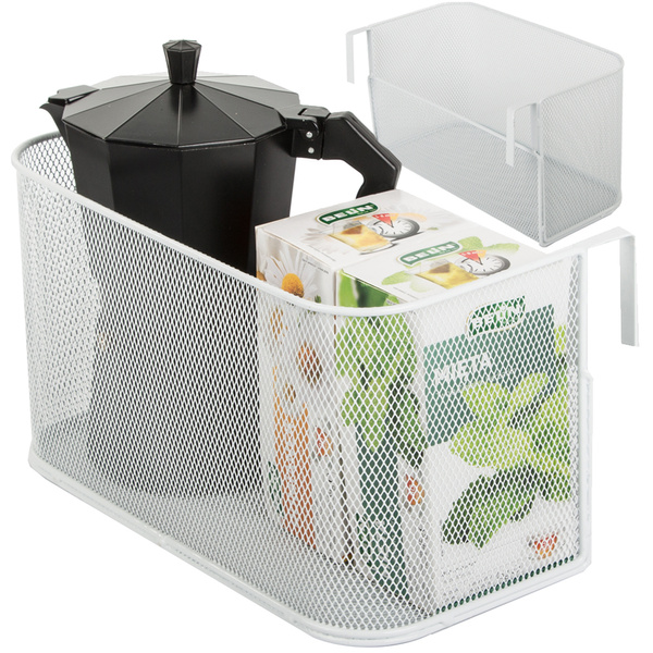 Cesto organizador metálico para barra cesto colgante estante cocina