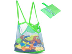 Bolsa de playa compras playa juguetes ligero xxl bolsa bolsa de malla grande