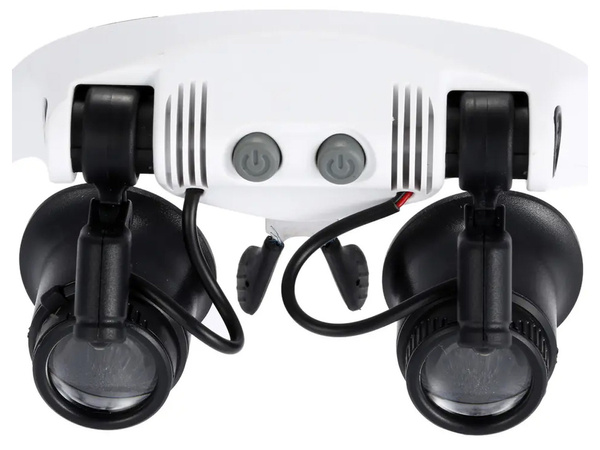 Loupe d'horlogerie réparation 2 led 25x