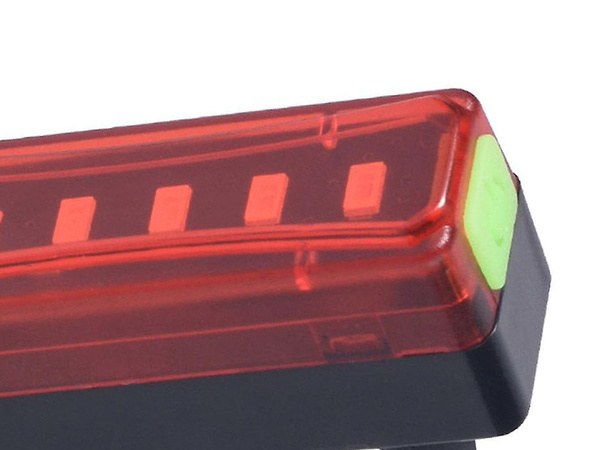 Aizmugurējā velosipēda led gaismas usb velosipēdu gaisma