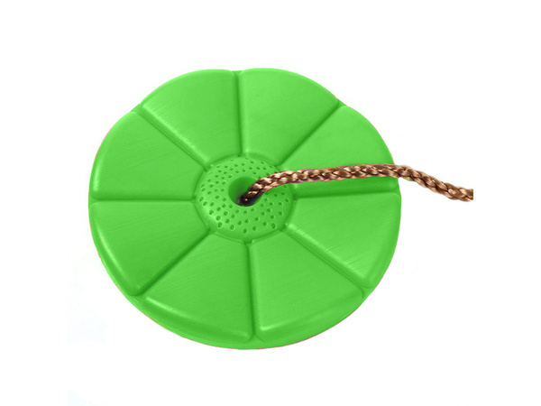 Balançoire de jardin pour enfants siège fleur avec corde pour arbre
