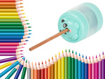 Taille-crayon électrique école sans fil usb