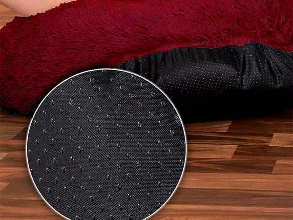 Câine pufos pat pisica pat moale perna canapea pat 80cm