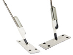 Flat mop sprayeriga rolling solid spray 3x mikrofibra conductor