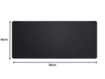 Gaming keyboard pad xxl 90x40 cm anti-slip negro