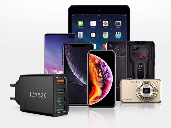 4x usb quick charge 3.0 omrežni polnilnik