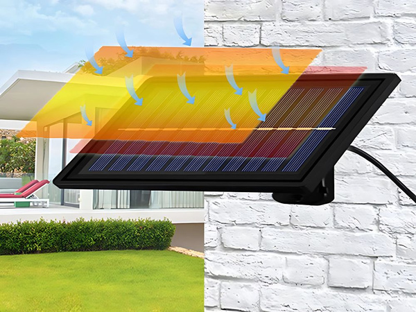 Lámpara colgante solar led para exterior con mando a distancia sensor crepuscular
