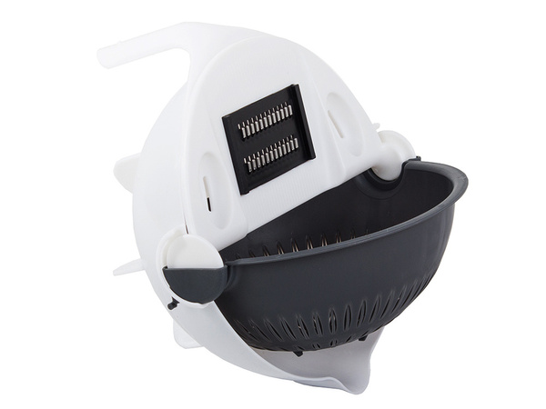 Kráječ na zeleninu se sítkovou mísou