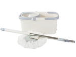 Rotary mop 360 spin turbo bucket set microfibre pad