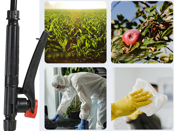 Backpack pressure sprayer garden hand sprayer lance 12l