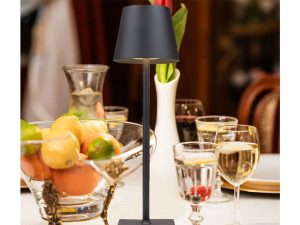 Galda nakts gaismas pieskārienu lampa 3 soļu augsta bezvadu usb
