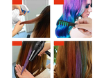 Crayon de teinture lavable pour cheveux 10pcs