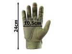 Guantes militares tácticos de supervivencia xl guantes de combate con protección de nudillos