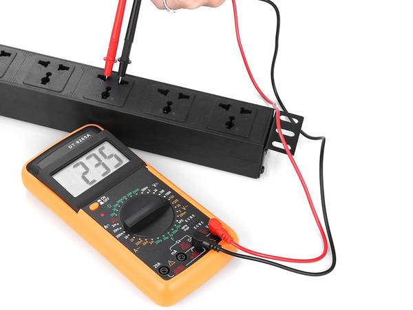 Multimètre numérique courantmètre dt9205a lcd cyfra