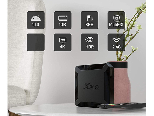 Medijos grotuvas protingas tv dėžutė androidas hdmi nuotolinio valdymo pultas