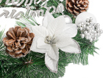 Guirnalda decorativa navideña decoración de pared decoración de puertas adornos navideños