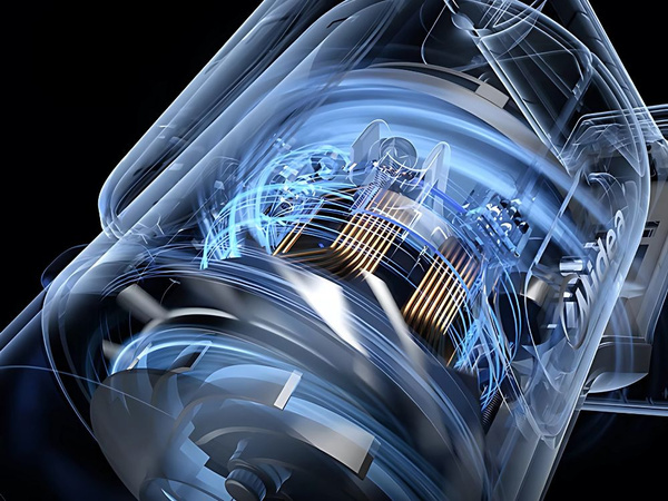 Vertikālais putekļu sūcējs bez maisa rokas 2in1 100w 4 hepa sprauslas